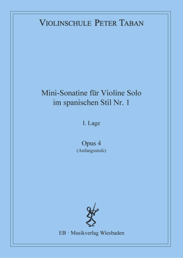 Opus 4 EB 04-C-9 - Violinschule