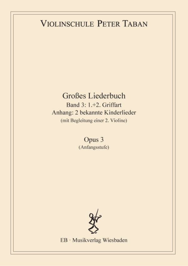 Opus 3 EB 03-A-3 - Violinschule