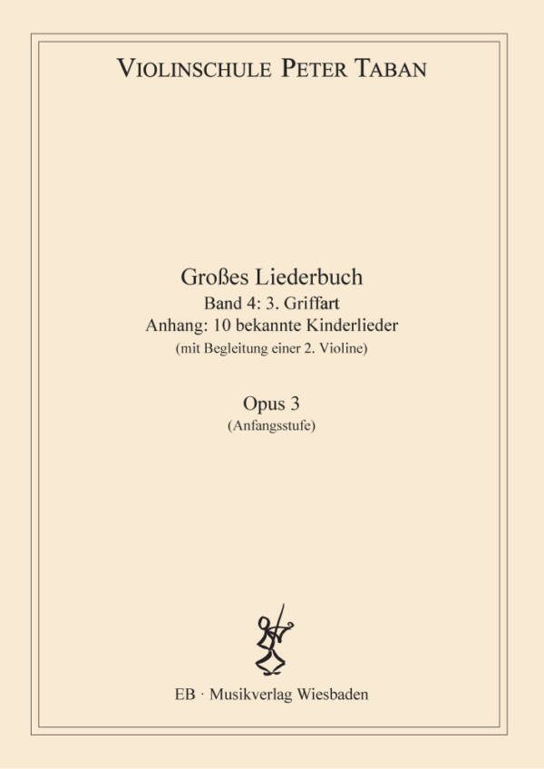 Opus 3 EB 03-A-4 - Violinschule