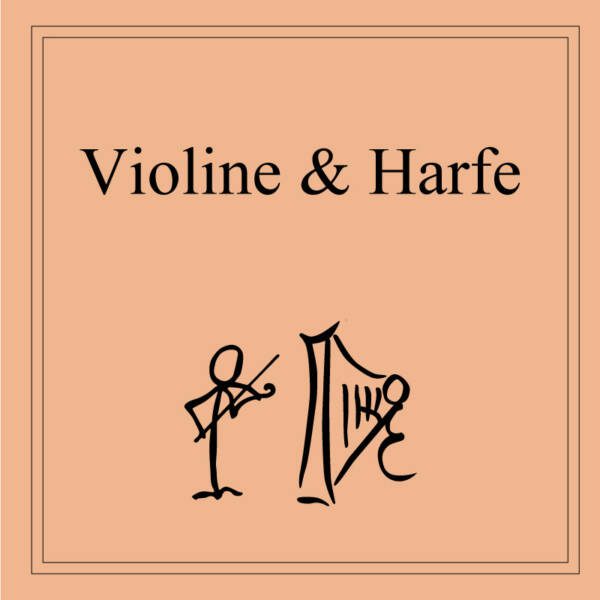 Violine Harfe