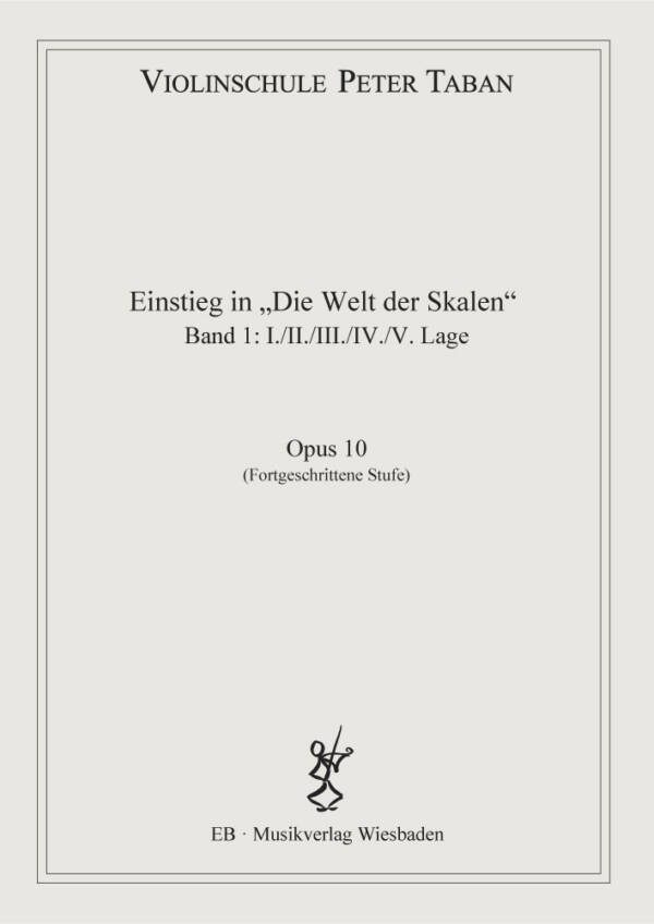 Opus 10 EB 10-F-1 - Violinschule