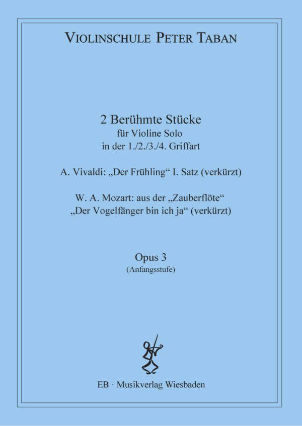 Opus 3 EB 03-C-7 - Violinschule