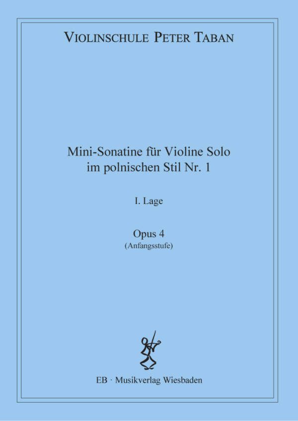Opus 4 EB 04-C-10 - Violinschule