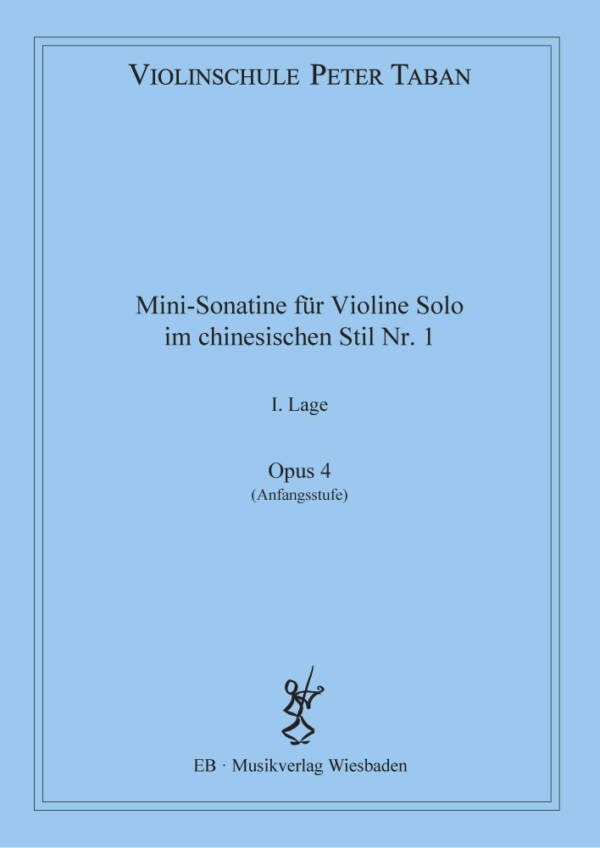 Opus 4 EB 04-C-8 - Violinschule