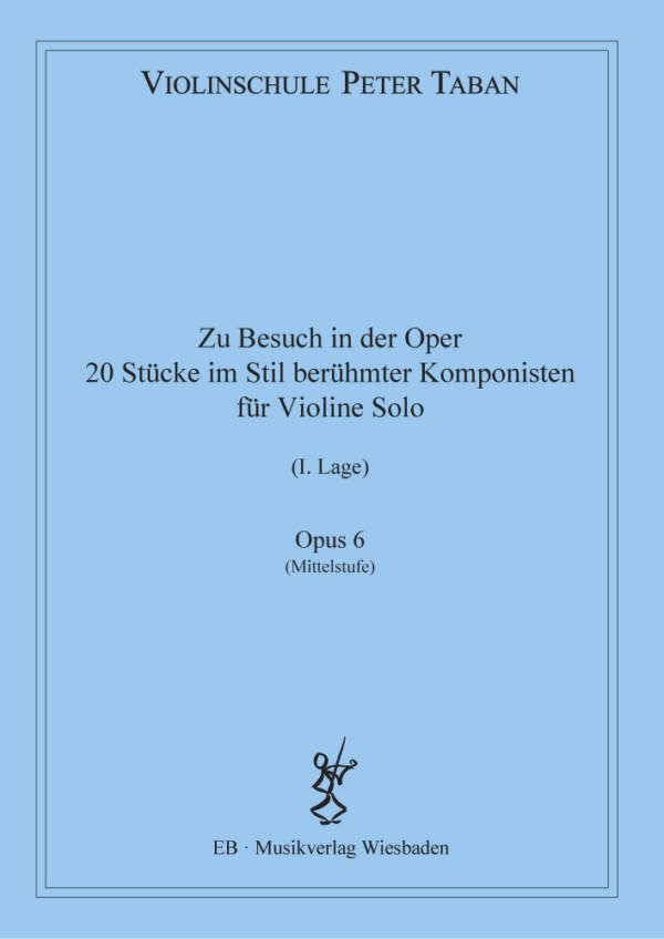 Opus 6 EB 06-C-24 - Violinschule