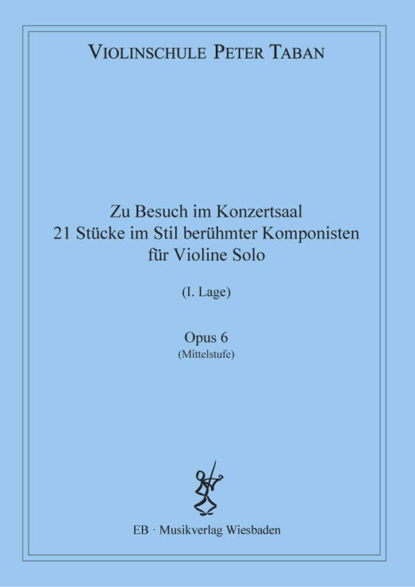 Opus 6 EB 06-C-25 - Violinschule