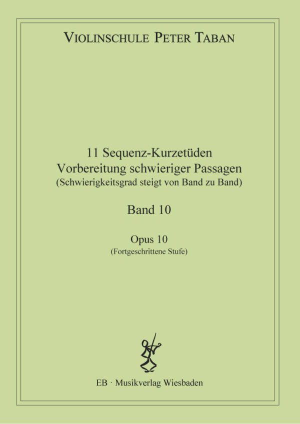 Opus 10 EB 10-B-20 - Violinschule