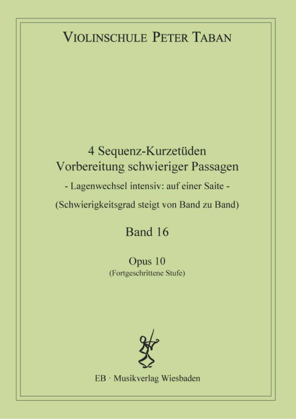 Opus 10 EB 10-B-26 - Violinschule